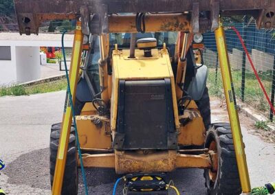 Paratech Hebekissen Rettungsstützen Traktor Schwerlast Heben Training